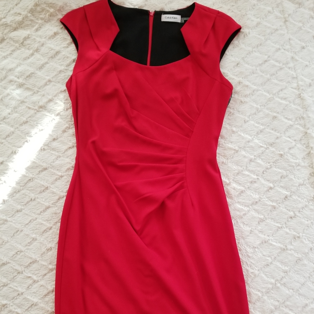 Calvin Klein Red Dress